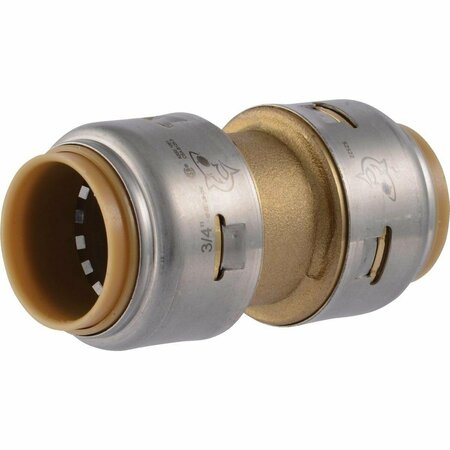 SHARKBITE 3/4 In. Push-to-Connect Straight Brass Coupling UR016A
